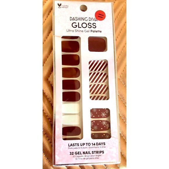 DASHING DIVA - NWT - Gloss Ultra Shine Gel Palette in Peppermint Marvel. Easy!🎄 - Picture 5 of 16